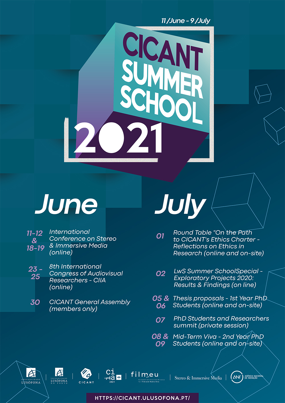 CICANT Summer School 2021 view 800