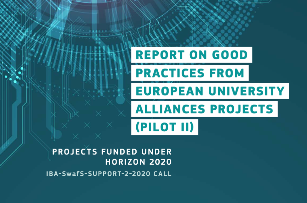 Report good practices from European University Alliances