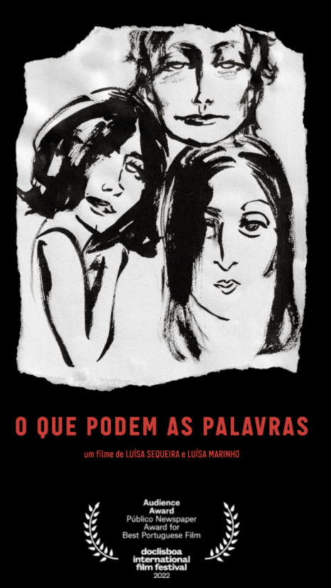 poster o que podem as palavras Luísa Sequeira